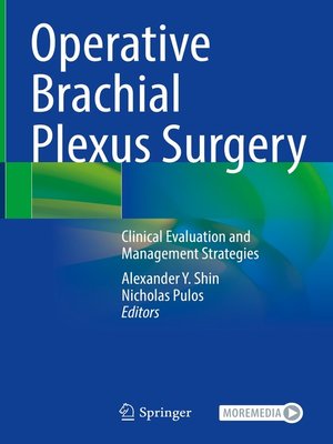 cover image of Operative Brachial Plexus Surgery